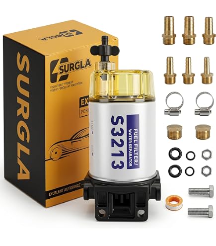 Amazon.com: YIHETOP Fuel Water Separator 4723211 4687687 4677518